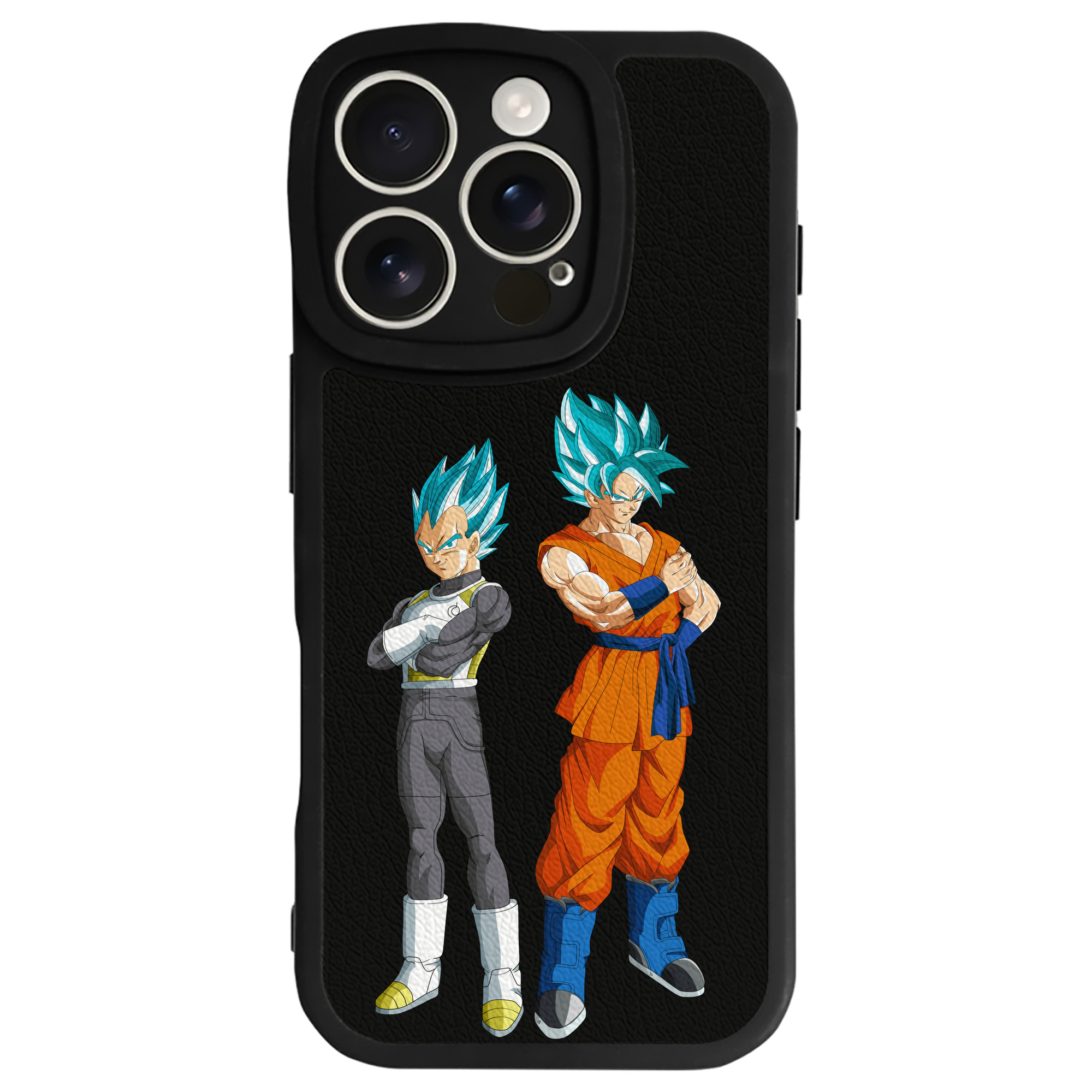 （画像用） ドラゴンボール DRAGON BALL 【iPhone 16シリーズ対応】シリコンスマホケース（レザー調） 材質：シリコン